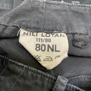 Nili Lotan Cropped Gray Military Pants Size 4