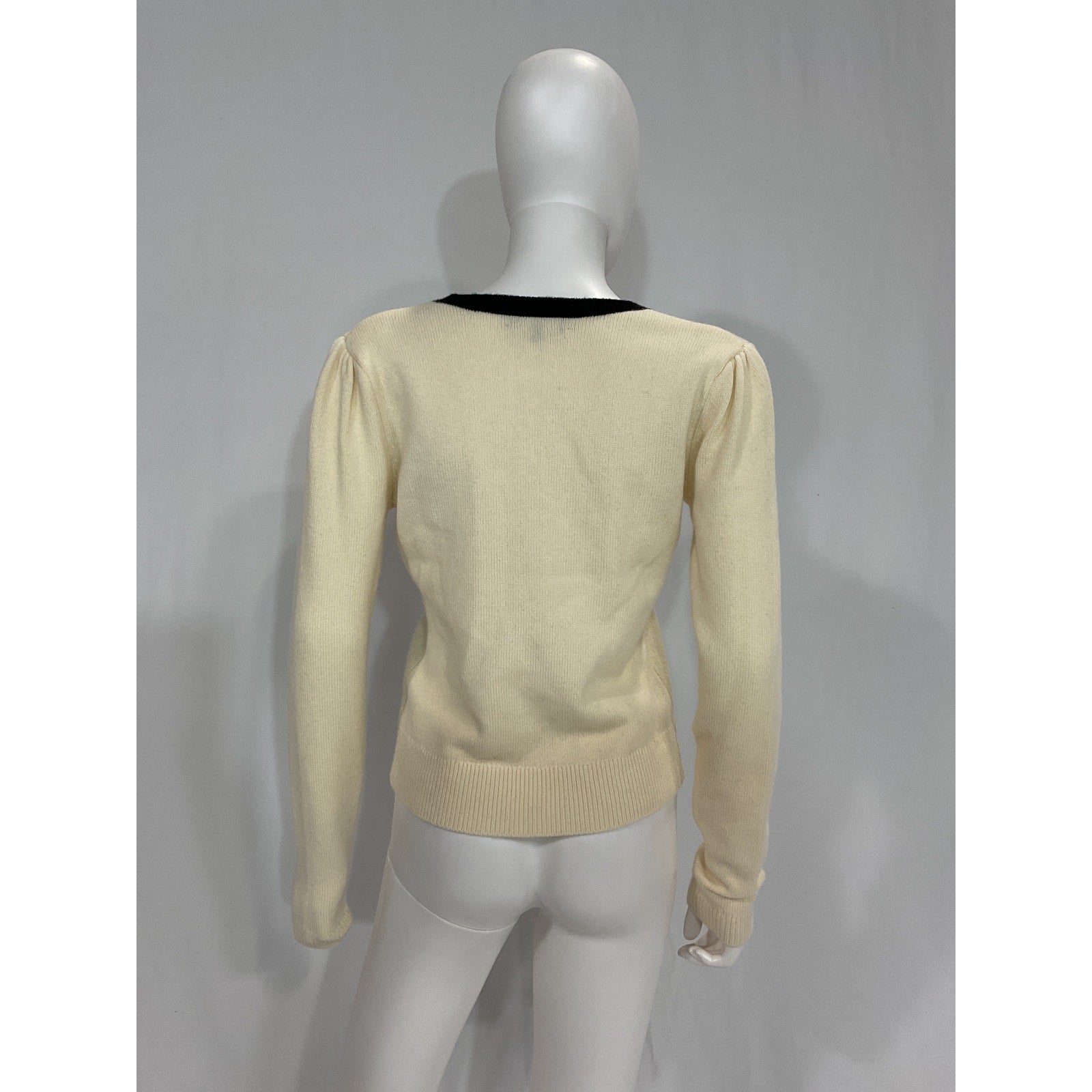 Generation Love 'Demi' White Chain Cardigan Size S