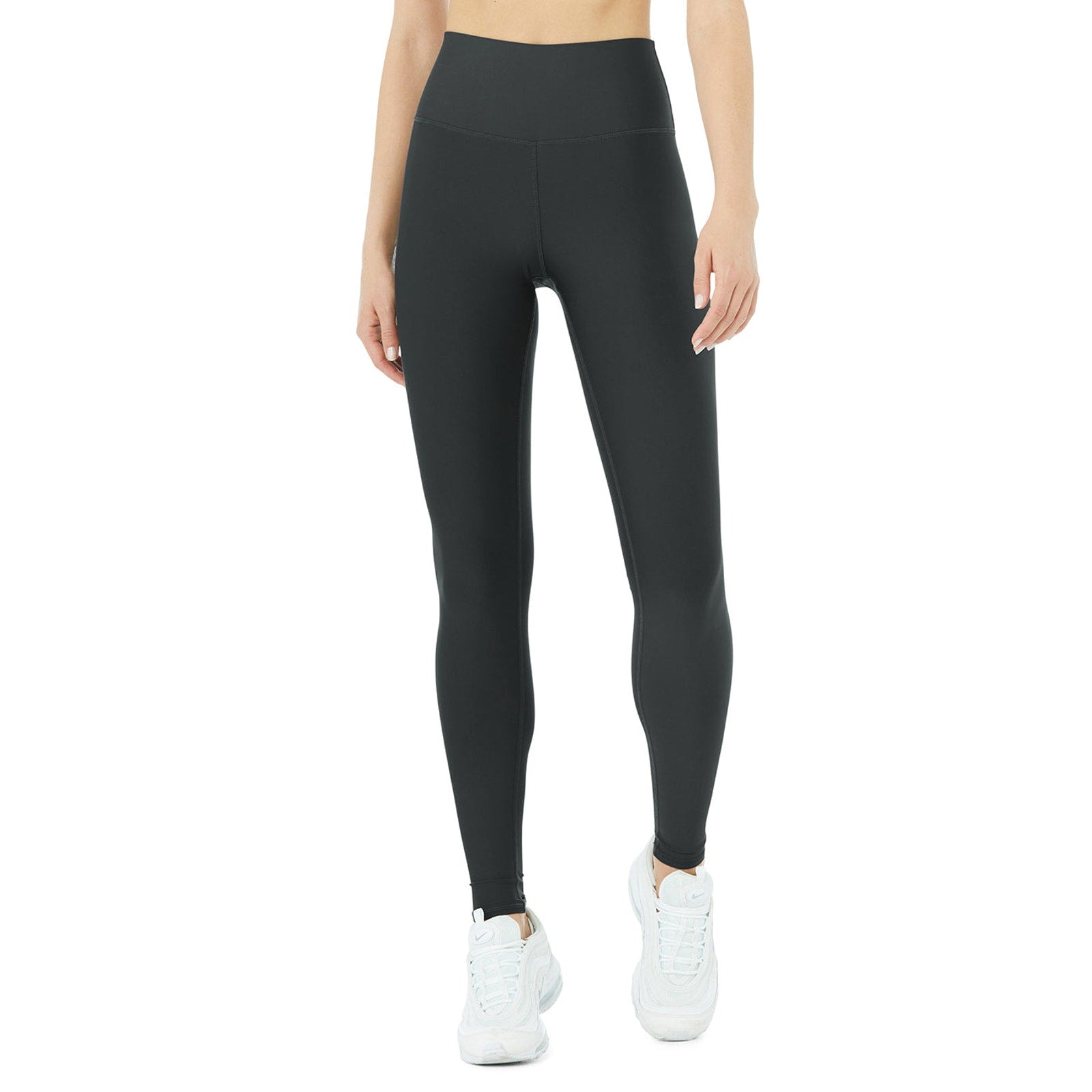 Alo Yoga High-Waist Black Polyester Airlift Legging Size S