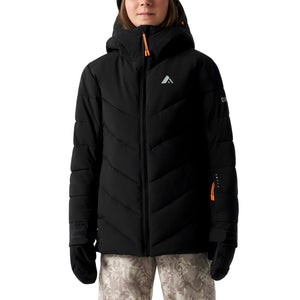 Orage Insulated Black Riya Jr Synthetic Down Jacket Size 14