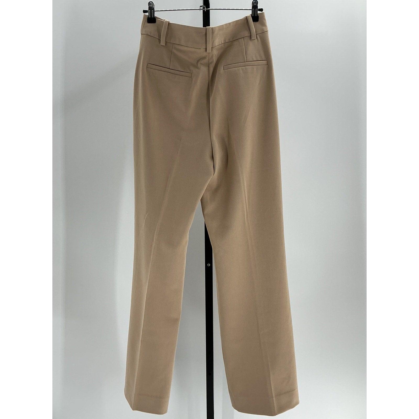 Favorite Daughter 'The Favorite' Beige Polyester Pleat Pants Size 6