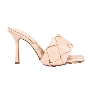 Bottega Veneta Padded Cream Lido Sandals Size 37 EU / US 7
