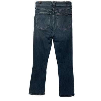 Veronica Beard Classic Dark Ink Carly Kick-Flare Denim Jeans Size 27