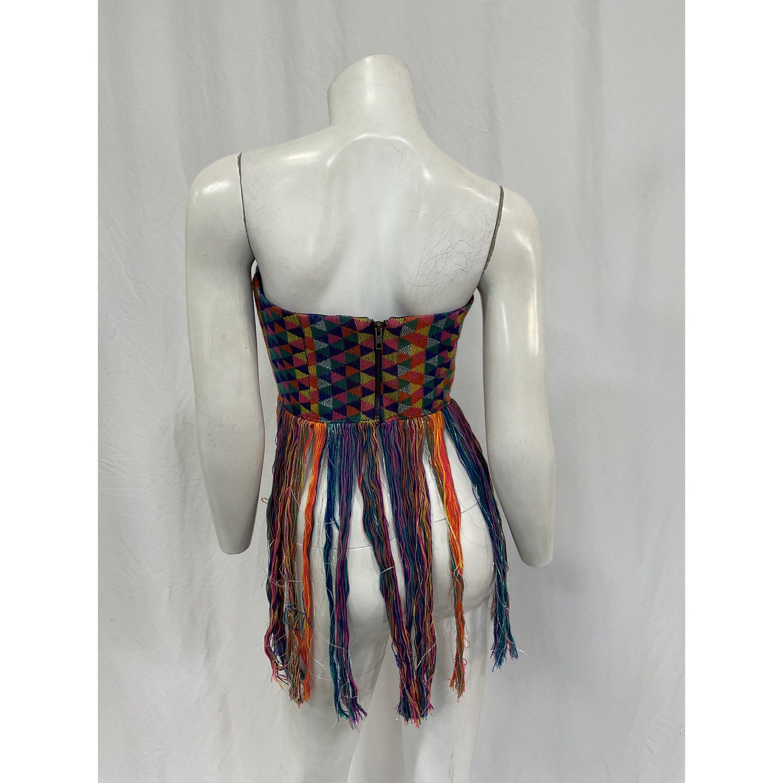 House Of Harlow 1960 x Revolve 'Amelia' Blue Acrylic Top Size S