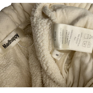 Madhappy Cozy Cream Classics Fleece Sweatpants Size S
