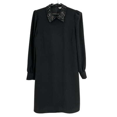 Trina Turk Embellished Black Gaudin Dress Size 2