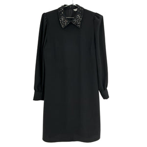 Trina Turk Embellished Black Gaudin Dress Size 2