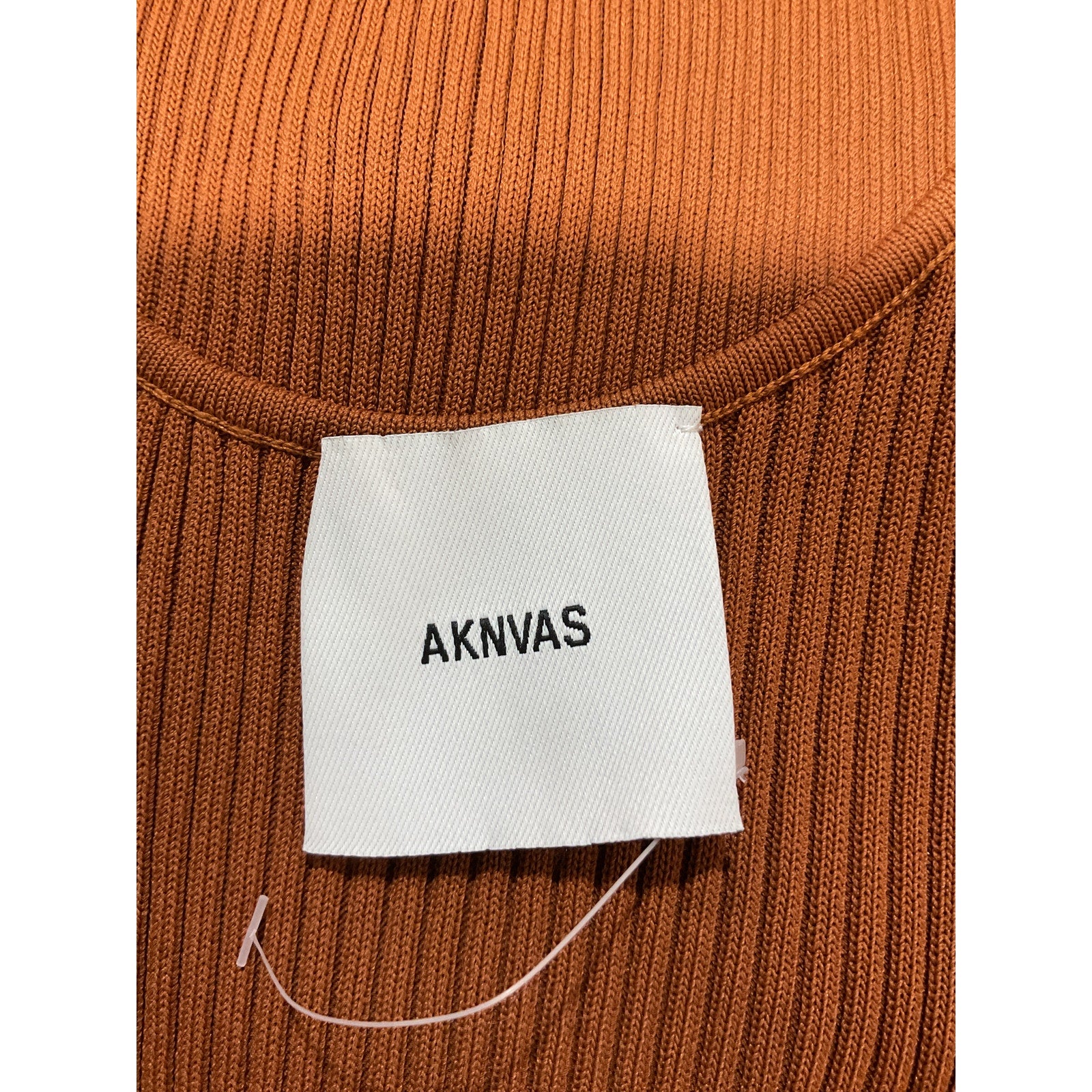 Aknvas 'Maddy' Brown Rayon Cut-Out Rib Knit Maxi Dress Size S