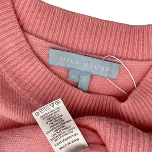 Hill House Home Cropped Pink Sylvie Sweater Size XL