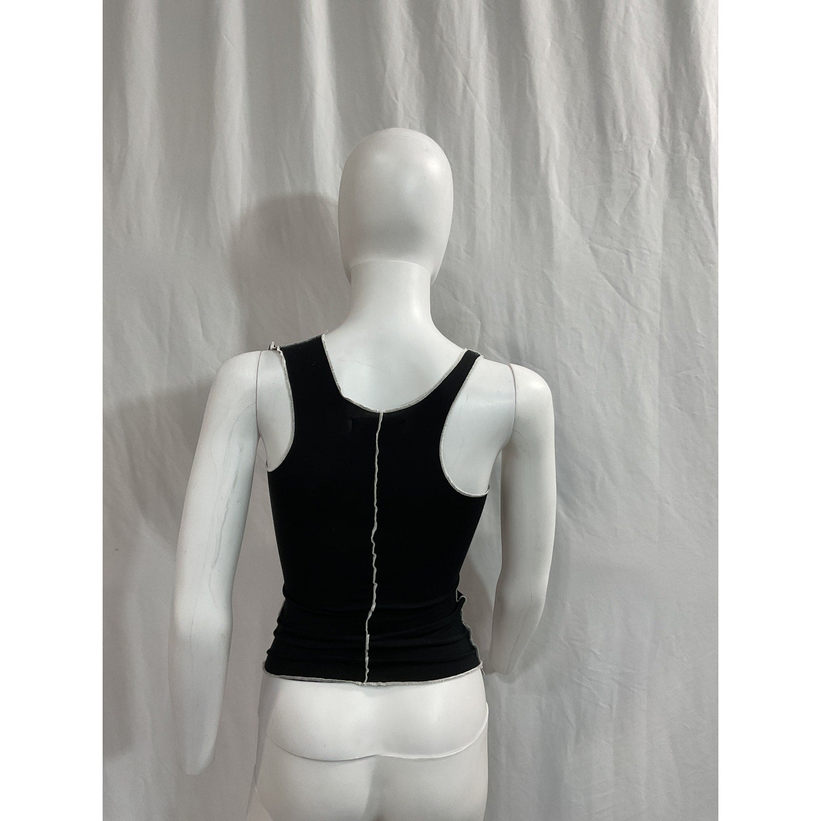 The Line By K 'Yamilet Merrow' Black Tank Size XS