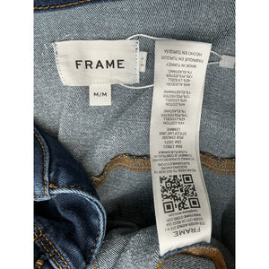 Frame Denim Blue Le Flare De Francoise Jumpsuit Size M