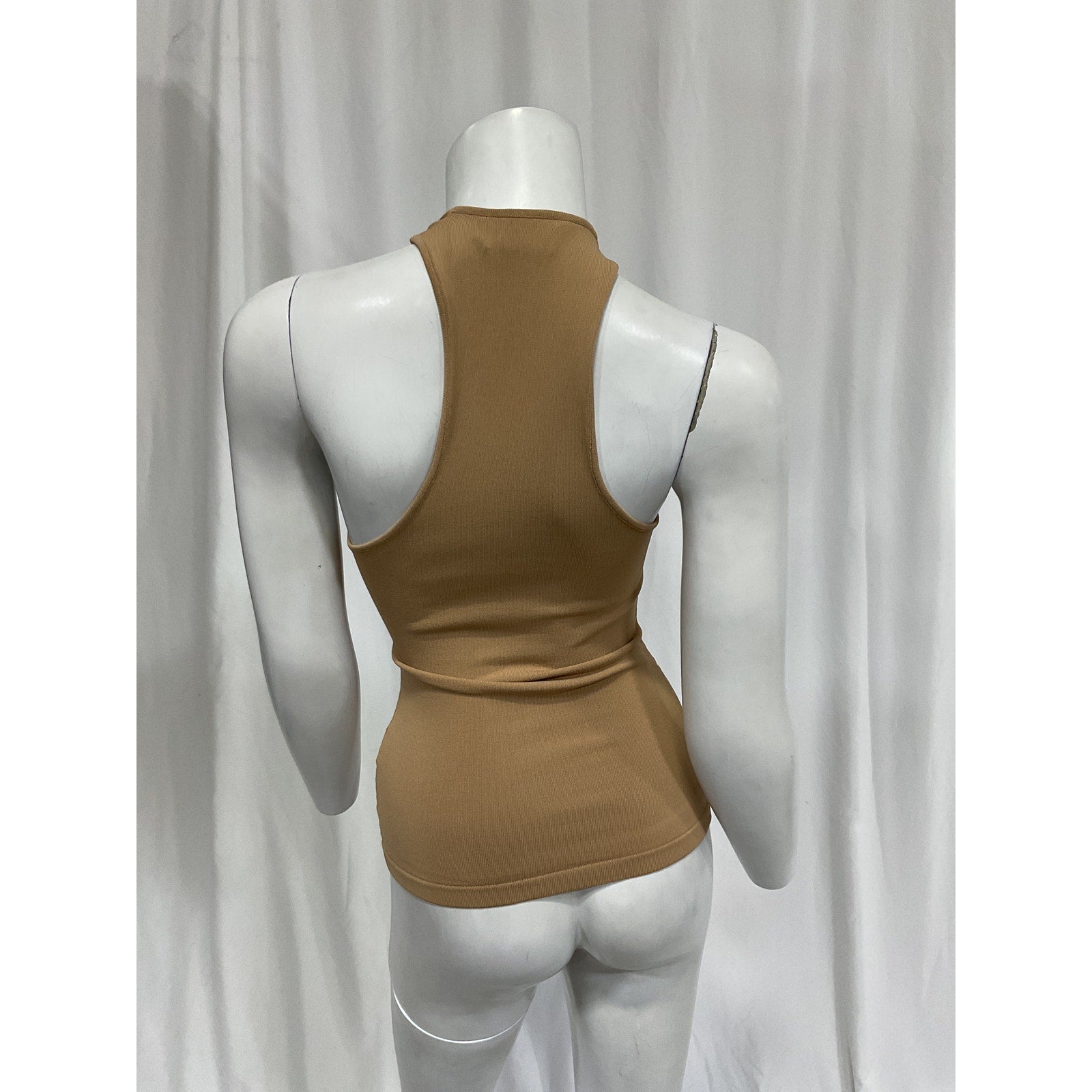 Ser.O.Ya 'Nori' Brown Ponte Top Size XS