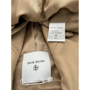 Anine Bing Tailored Tan Tay Vest Size S / P