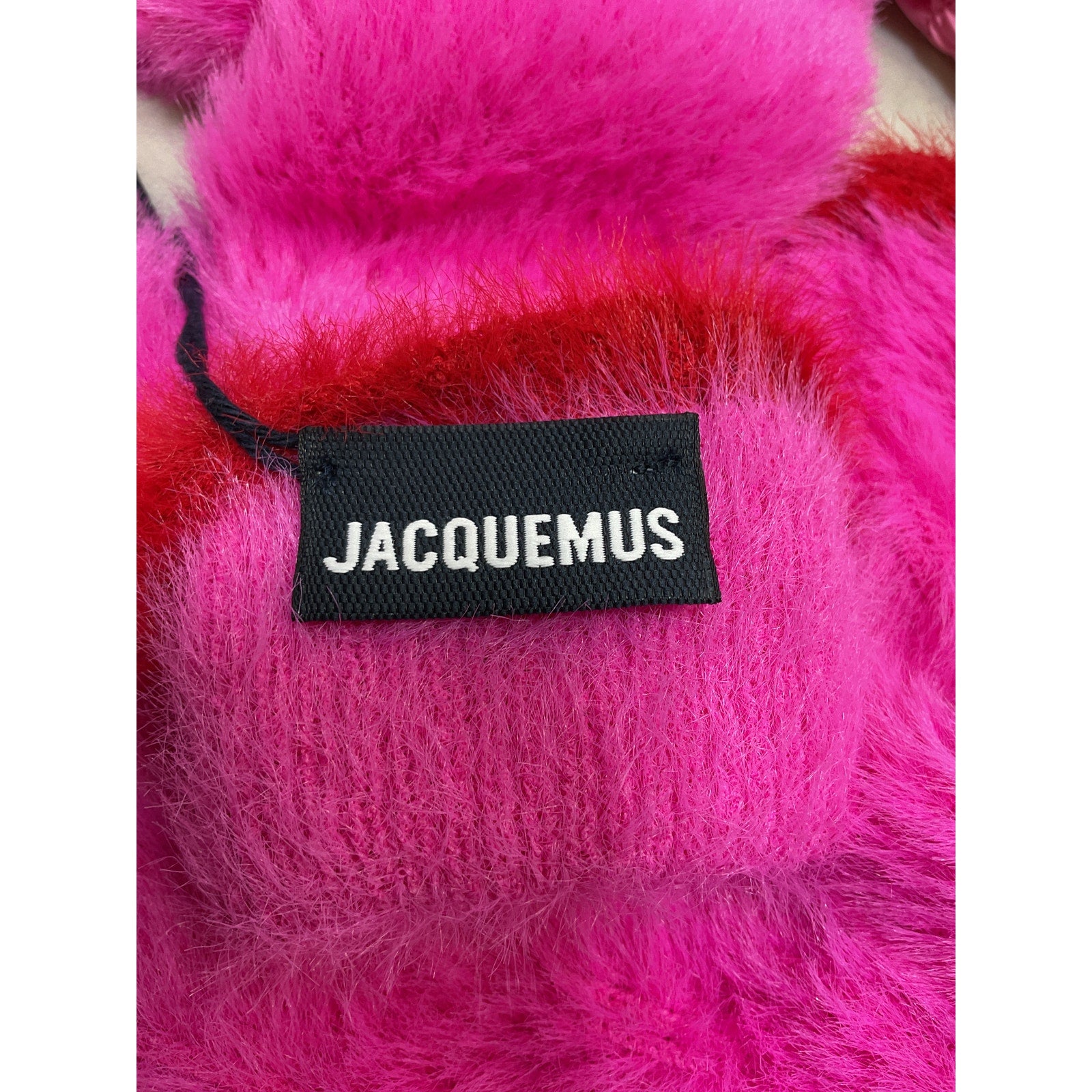 Jacquemus 'Les' Pink Polyamide Gants Neve Gloves Size OS - NWT