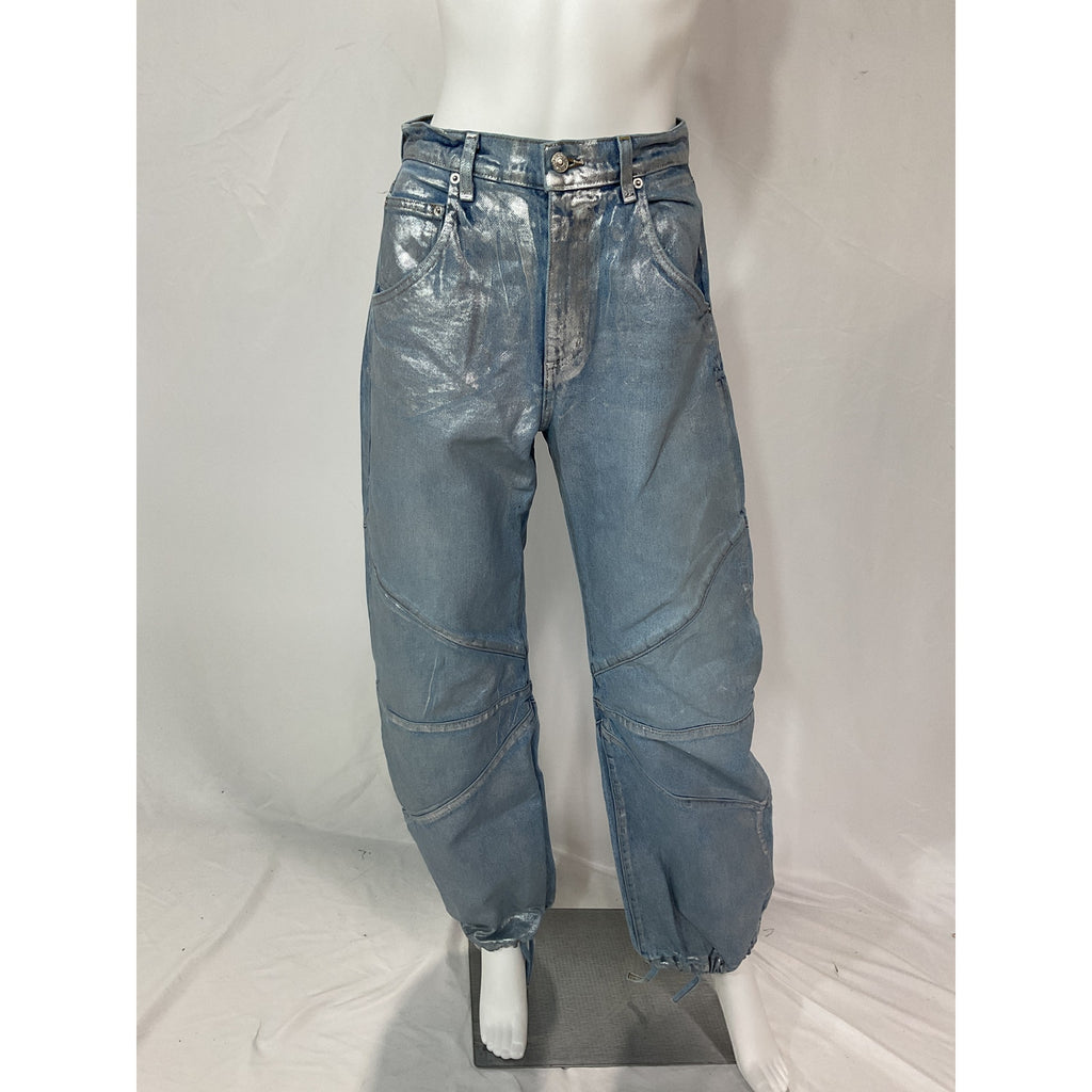 Eb Denim 'Frederic' Silver Coated Denim Jean Size 26
