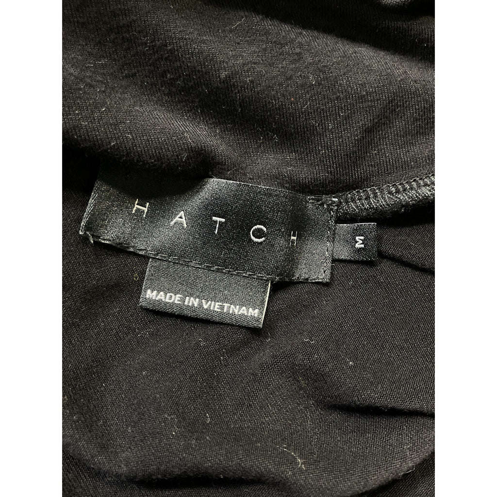 Hatch 'The Over/Under Easy' Black Maternity Pant Size M