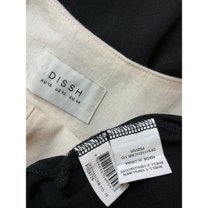 Dissh Elegant Cream Grace Midi Dress Size 12
