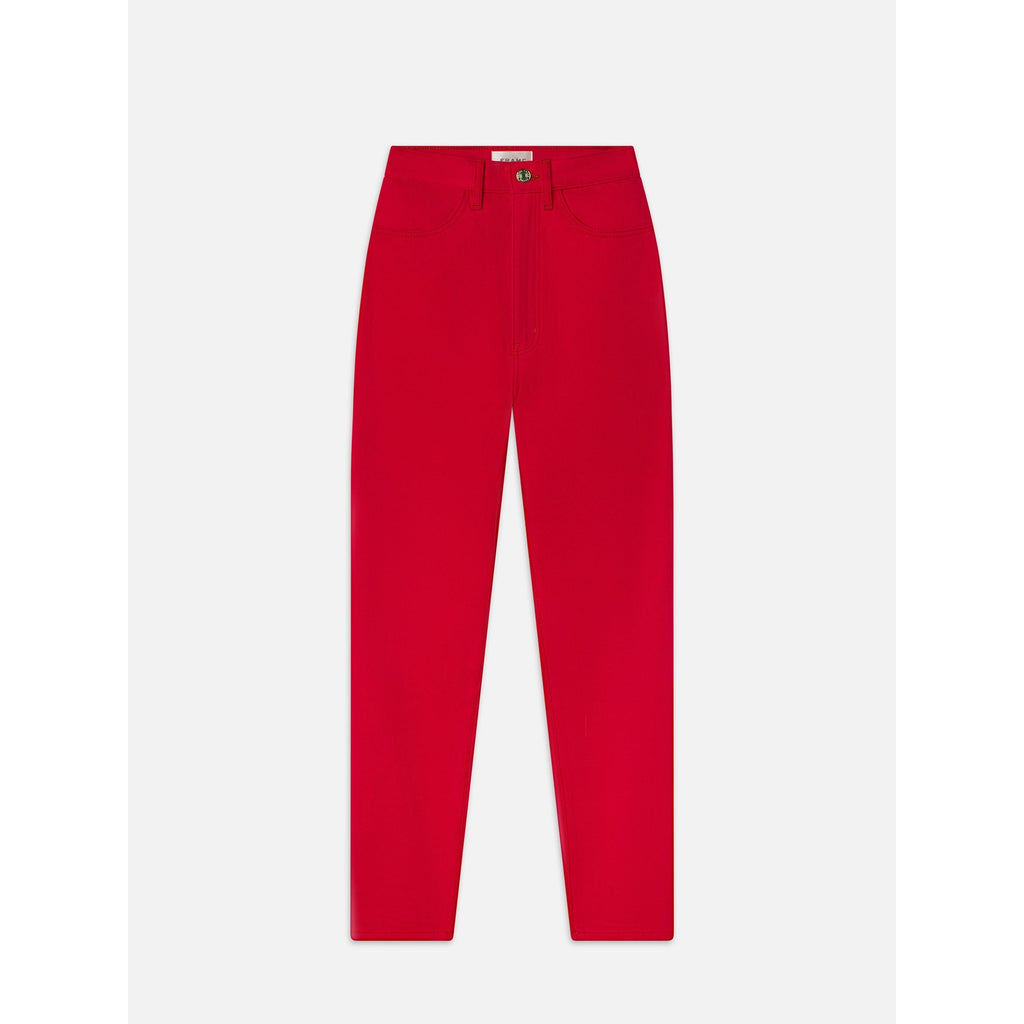 Frame 'The Taper' Red Cotton Herrera Denim Jean Size 26