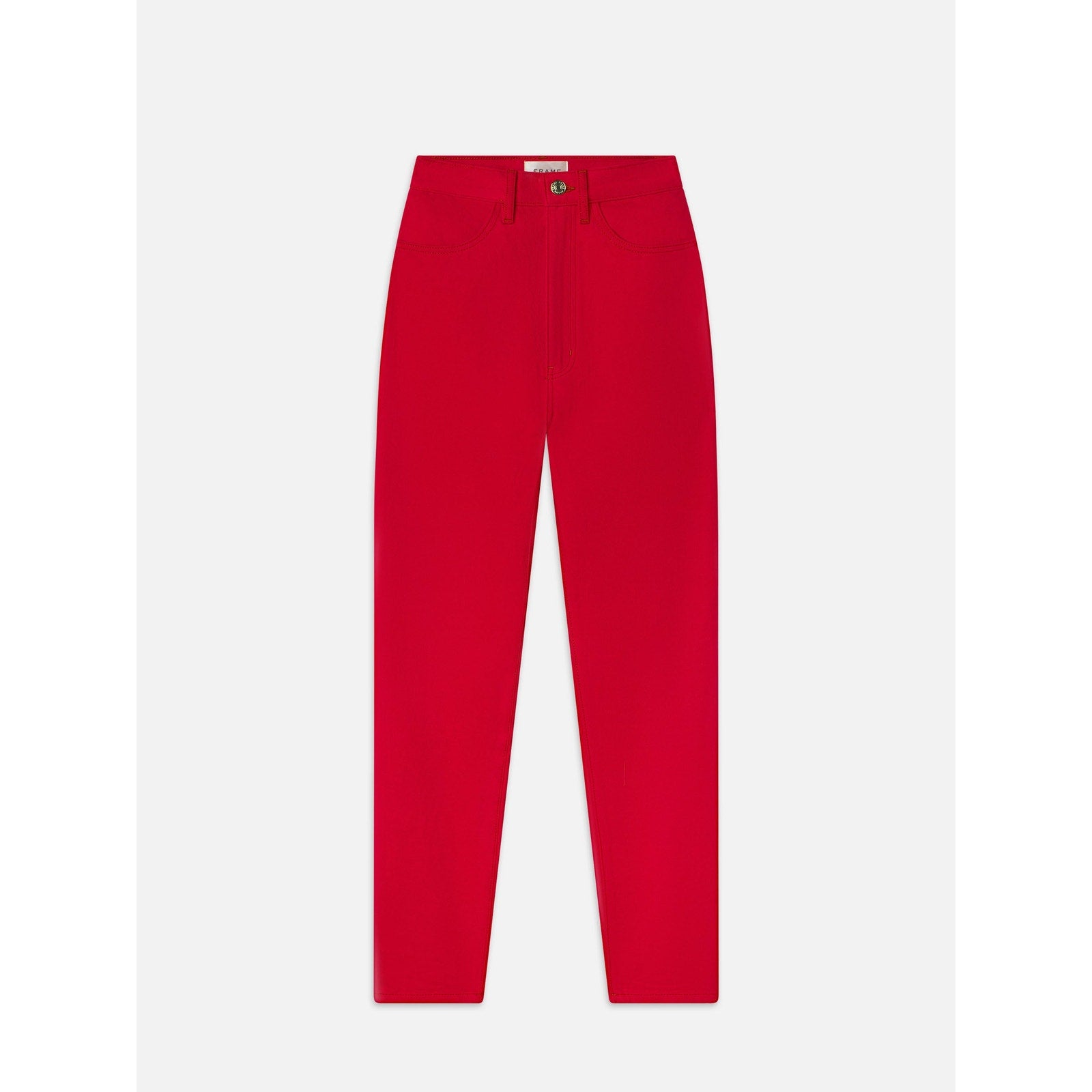 Frame 'The Taper' Red Cotton Herrera Denim Jean Size 26
