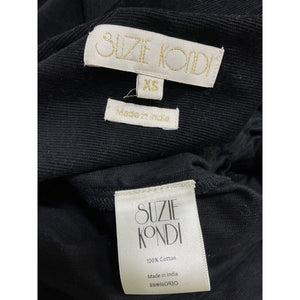Suzie Kondi Cotton Black Krisa Jumpsuit Size XS