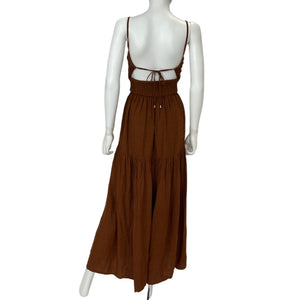 Lspace Cutout Brown Zuri Dress Size S