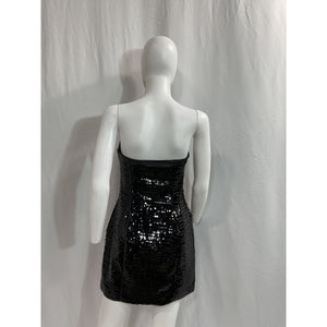 A.L.C. 'Elsie' Black Sequin Embellished Dress Size 4