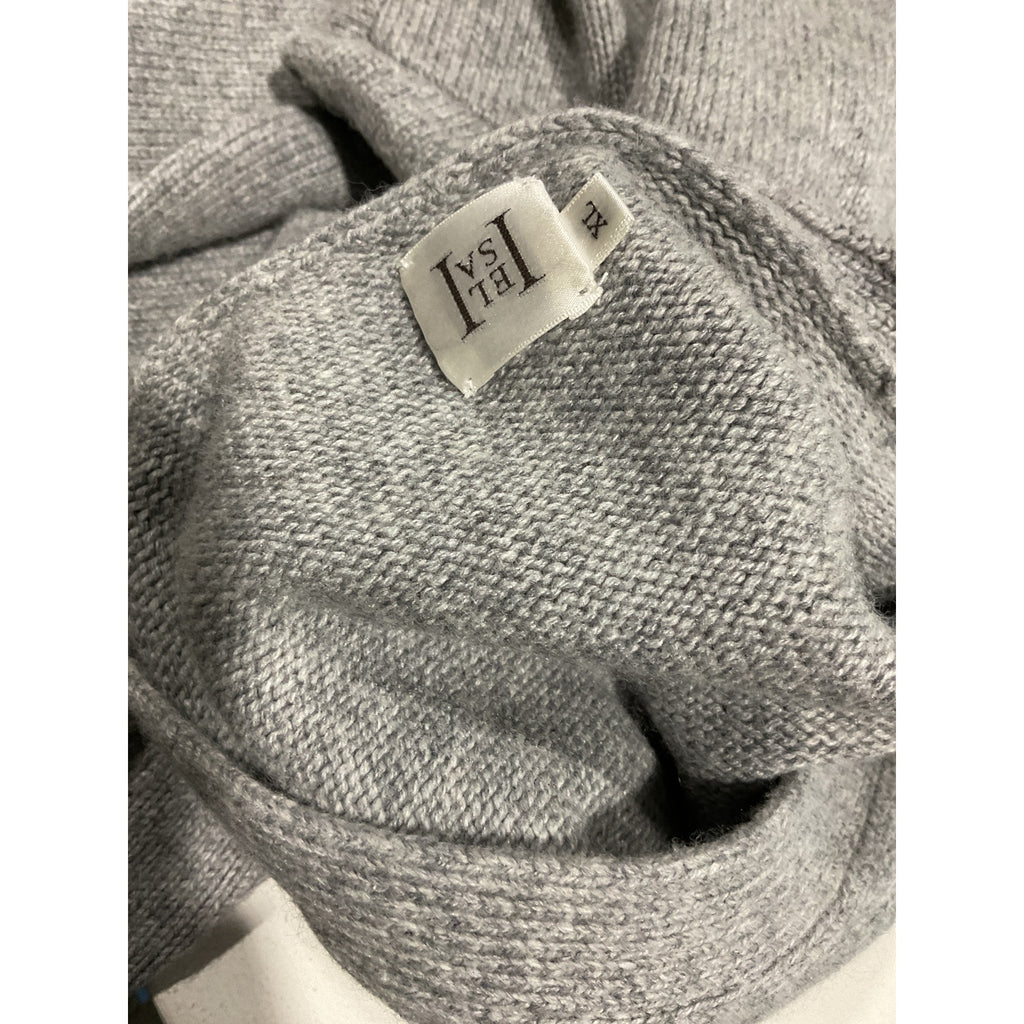 Helsa 'Sanna' Grey Drop Shoulder Cardigan Size XL