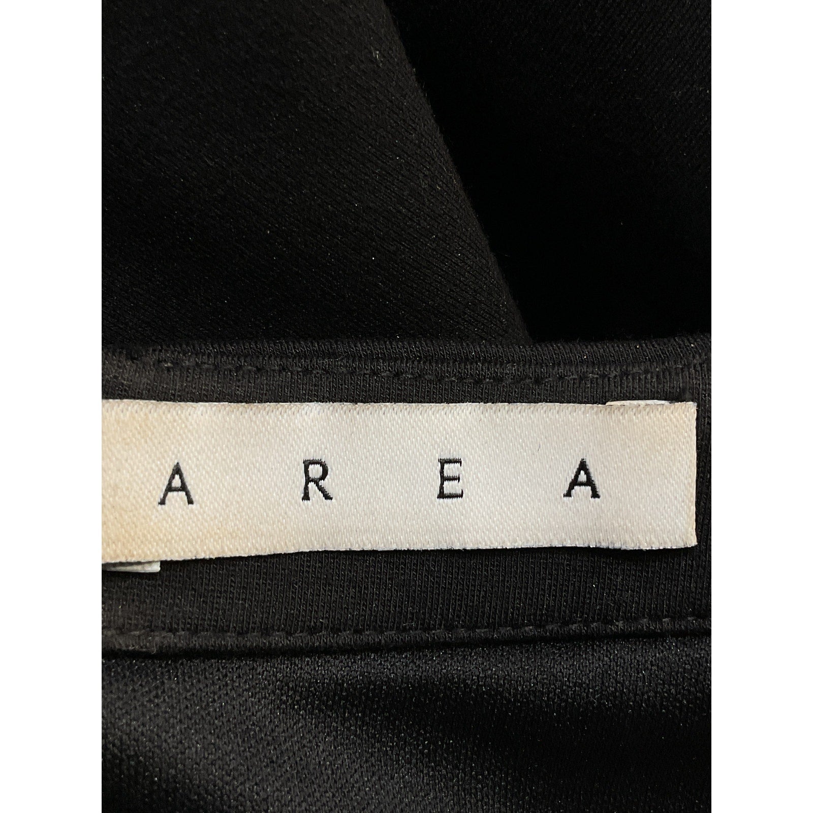 Area 'Grape' Black Cluster Halter Dress Size S