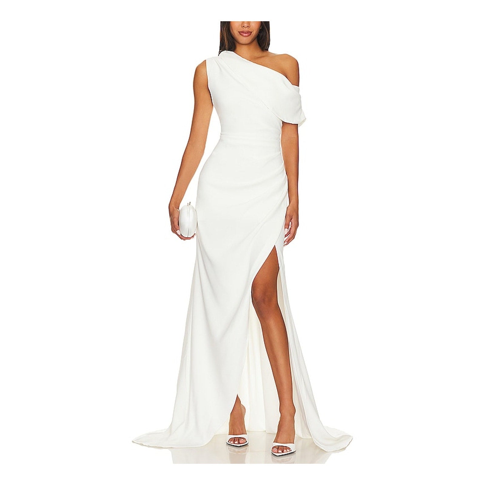 Elliatt 'Isadora' Cream Polyester Gown Size S