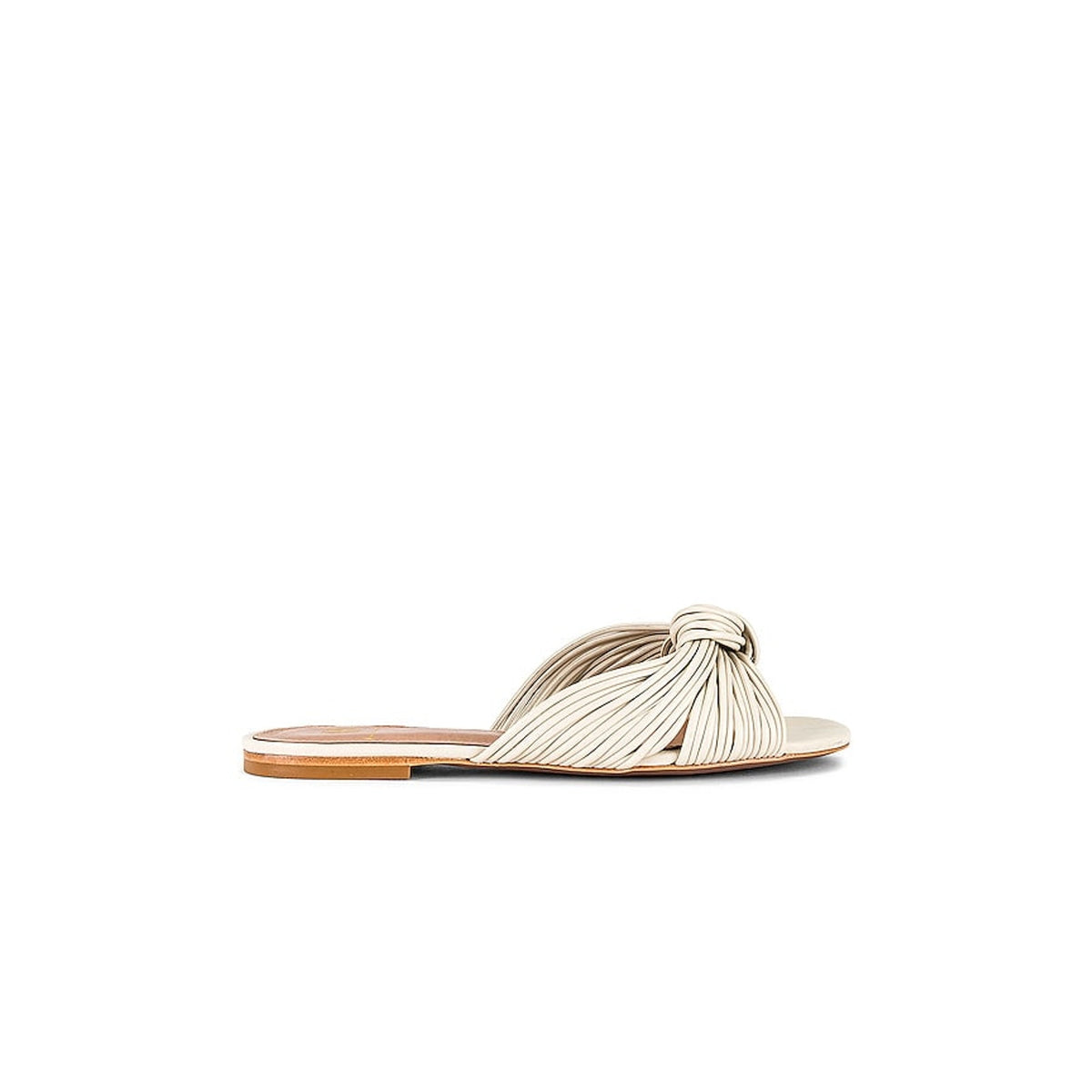 House Of Harlow 1960 x Revolve 'Billie' Beige Leather Flat Size 7.5