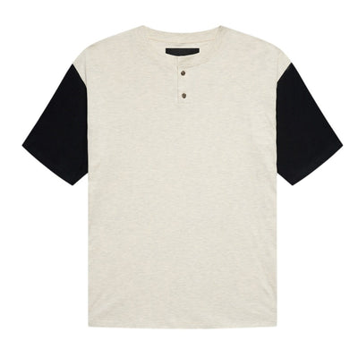 Fear Of God Color Block Three Henley T-Shirt Size M