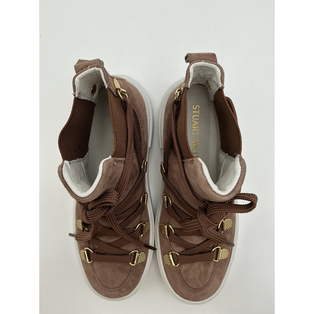 Stuart Weitzman 'Ziggy' Brown Sneaker Size 6