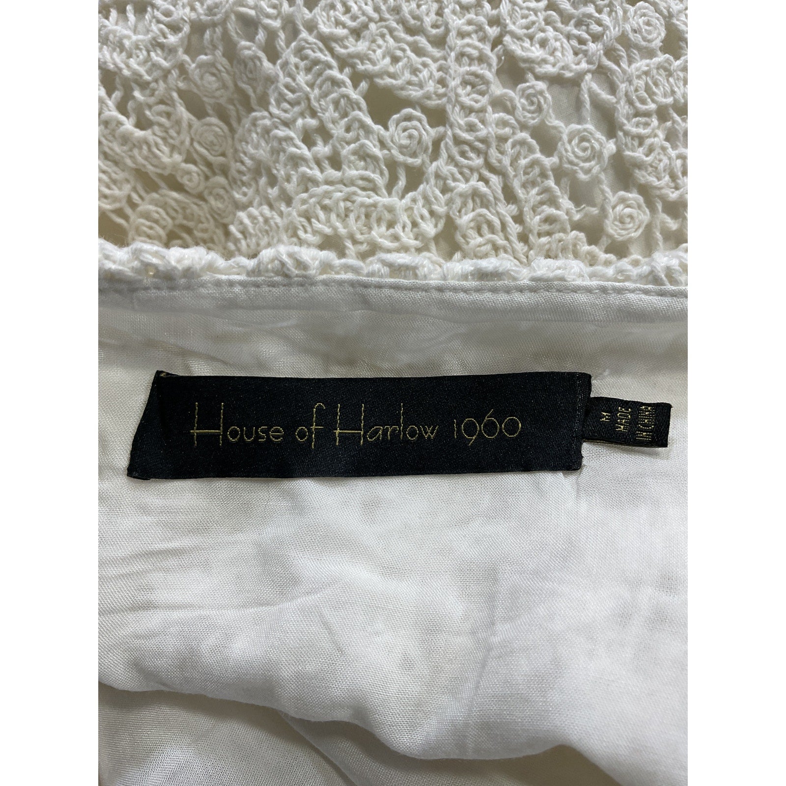 House Of Harlow 1960 X Revolve 'Luisia' White Maxi Dress Size M