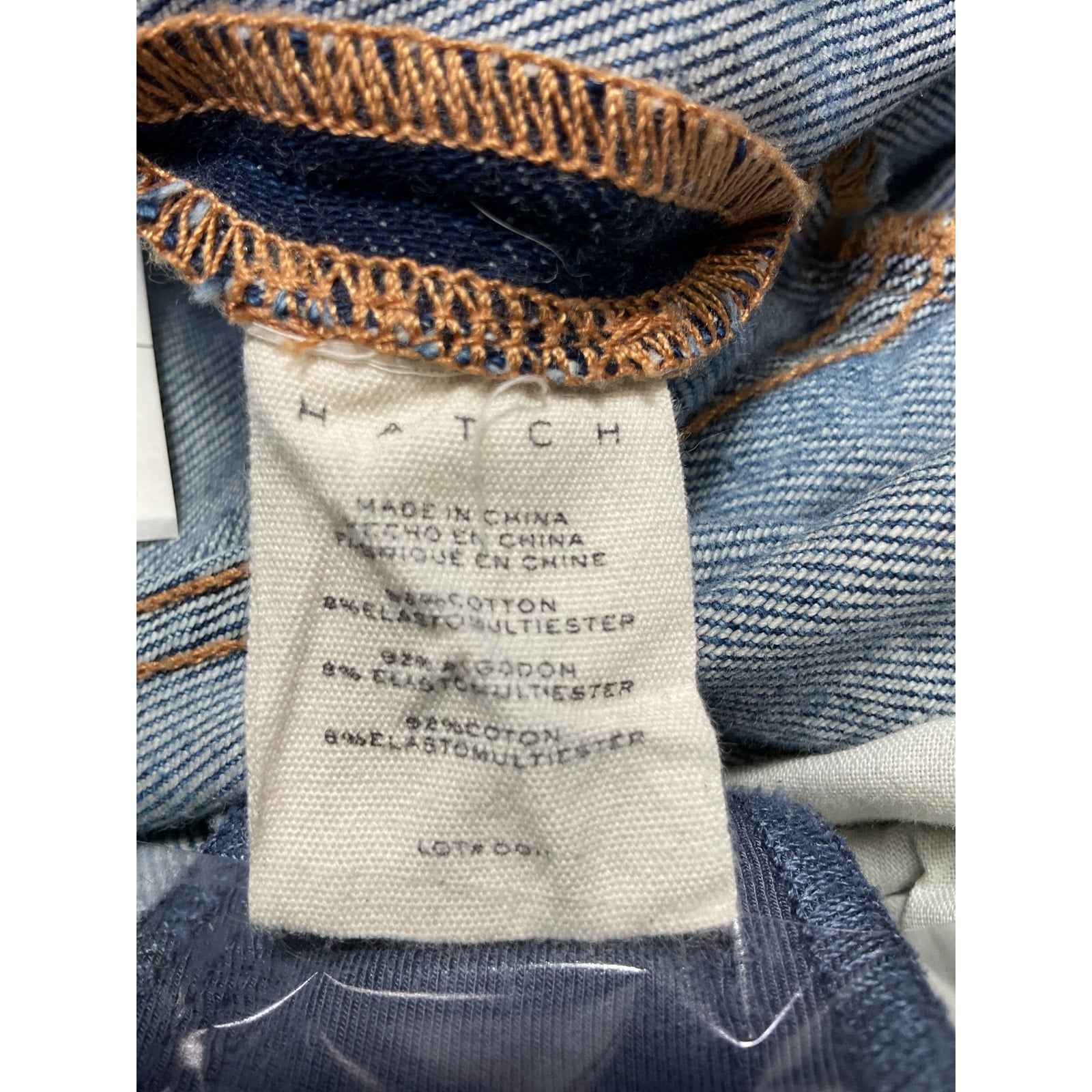 Hatch 'The Boyfriend' Blue Cotton Maternity Jean Size 29
