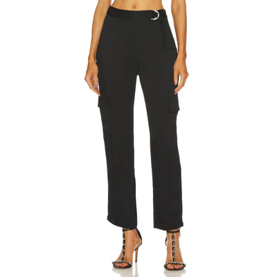 Simkhai Structured Black Carolina Cargo Pants Size 0