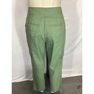 Simkhai 'Carolina' Green Satin Pant Size 2