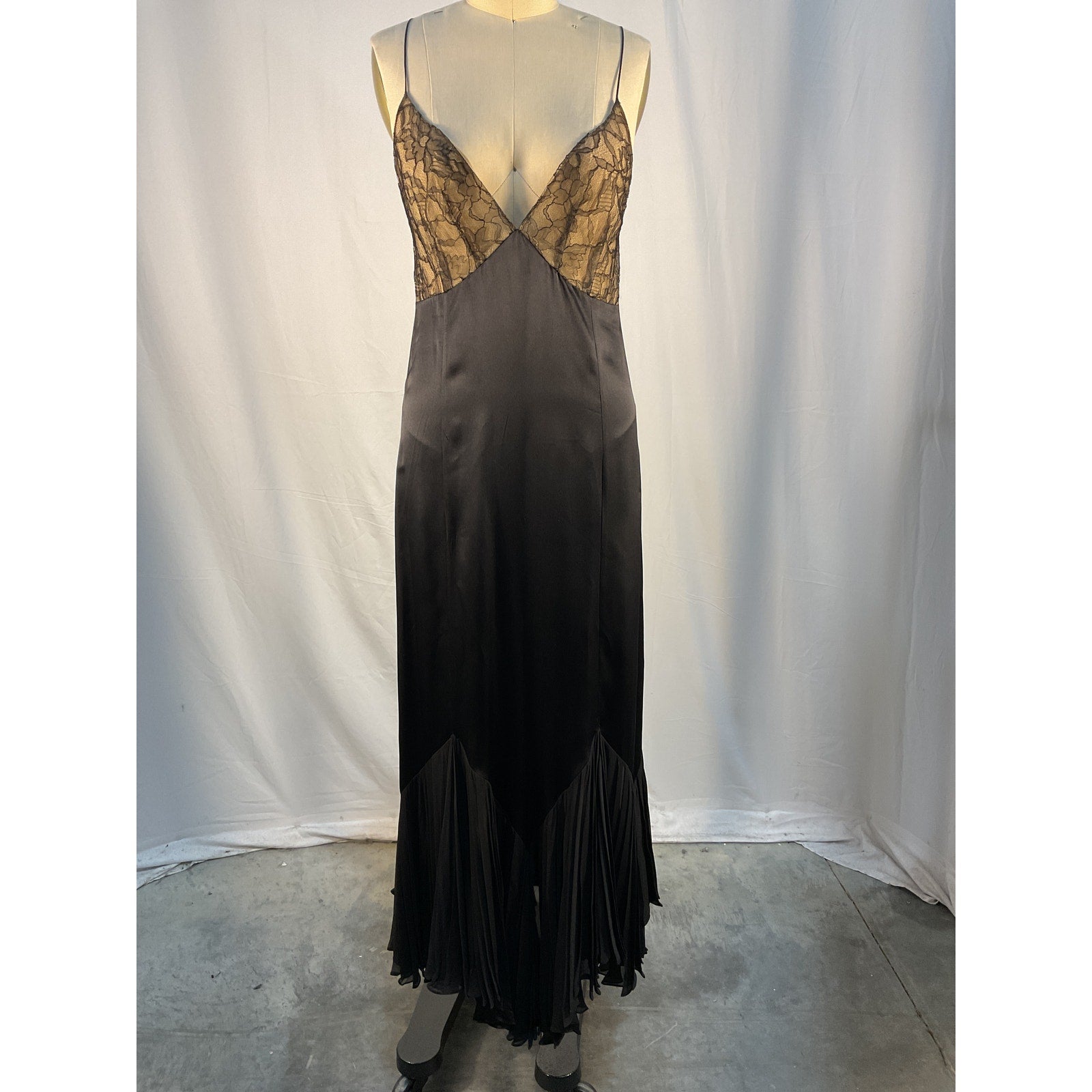 Khaite 'Candita' Black Silk  Dress Size 0