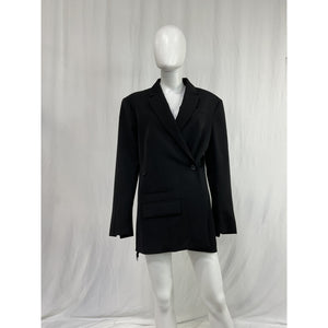 Jacquemus 'La Veste' Black Virgin Wool Tibau Size 42