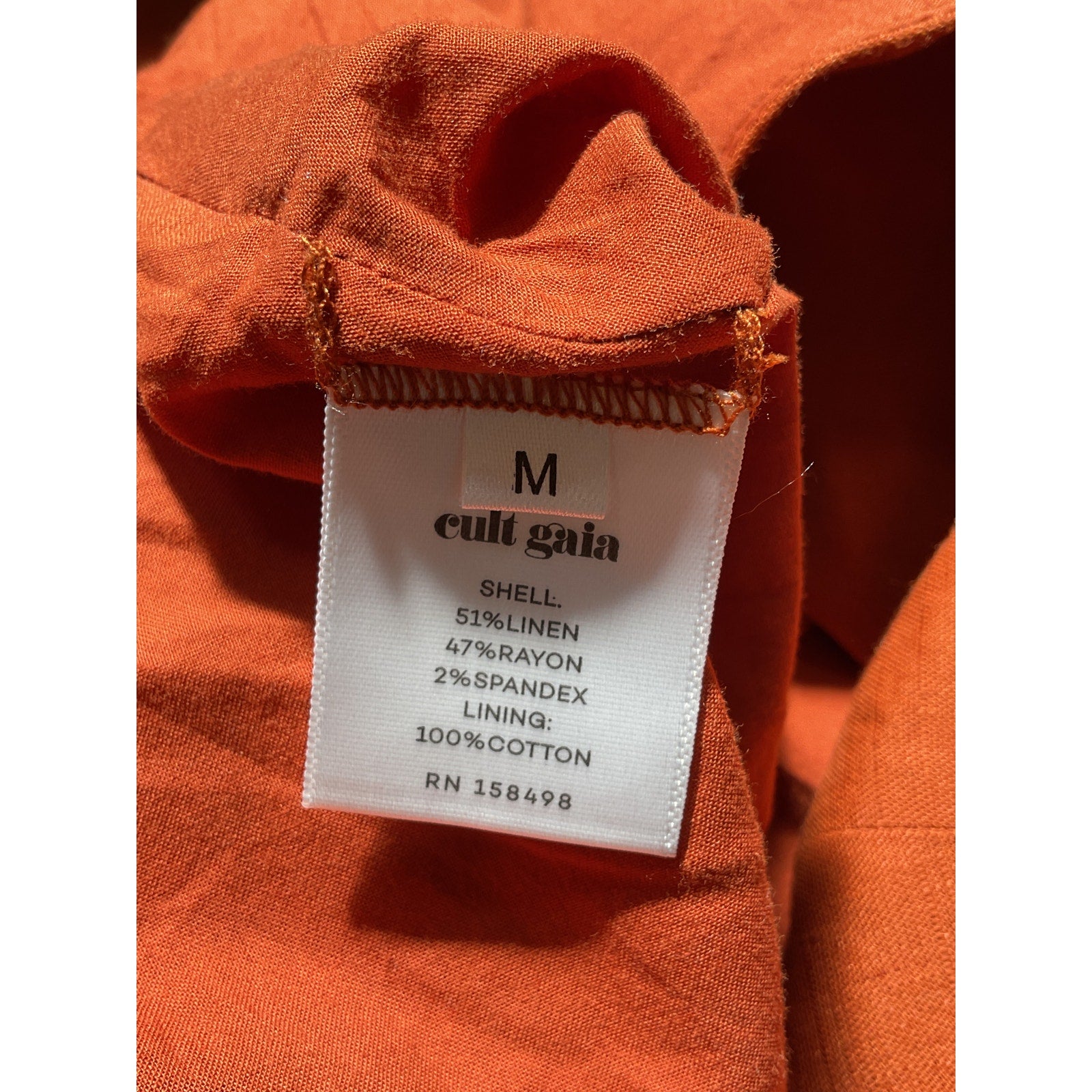Cult Gaia 'Selah' Red Dress Size M