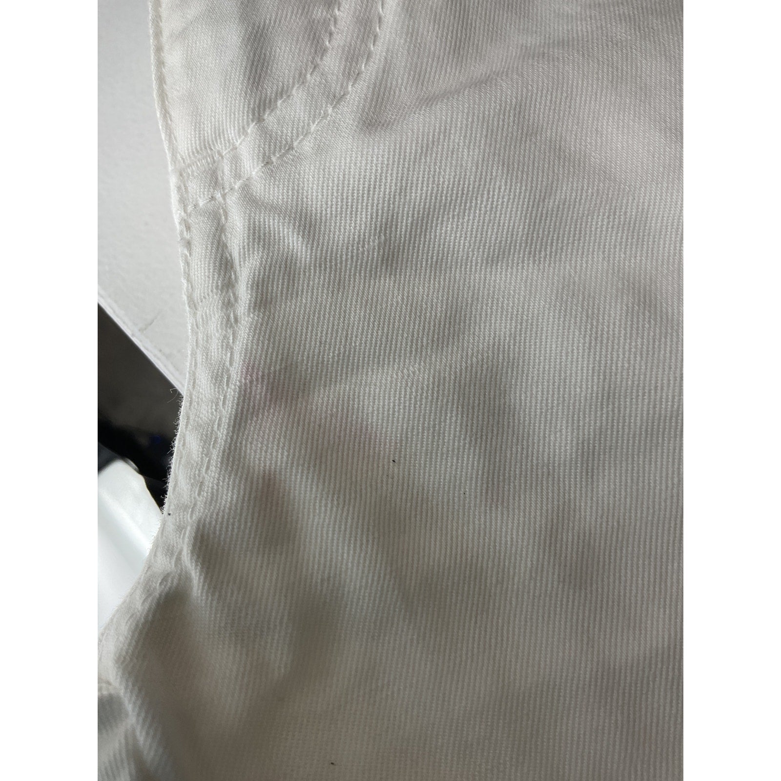 Zegna Linen 5 Pkt White Cotton Pant Size 36