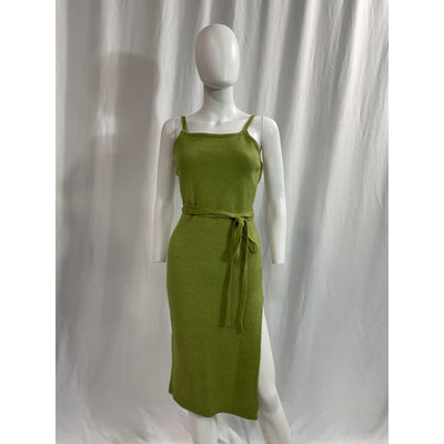 Line & Dot 'Megan' Green Wrap Dress Size S