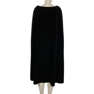 Chiara Boni Velvet Black Takara Dress Size IT 38 / US 2