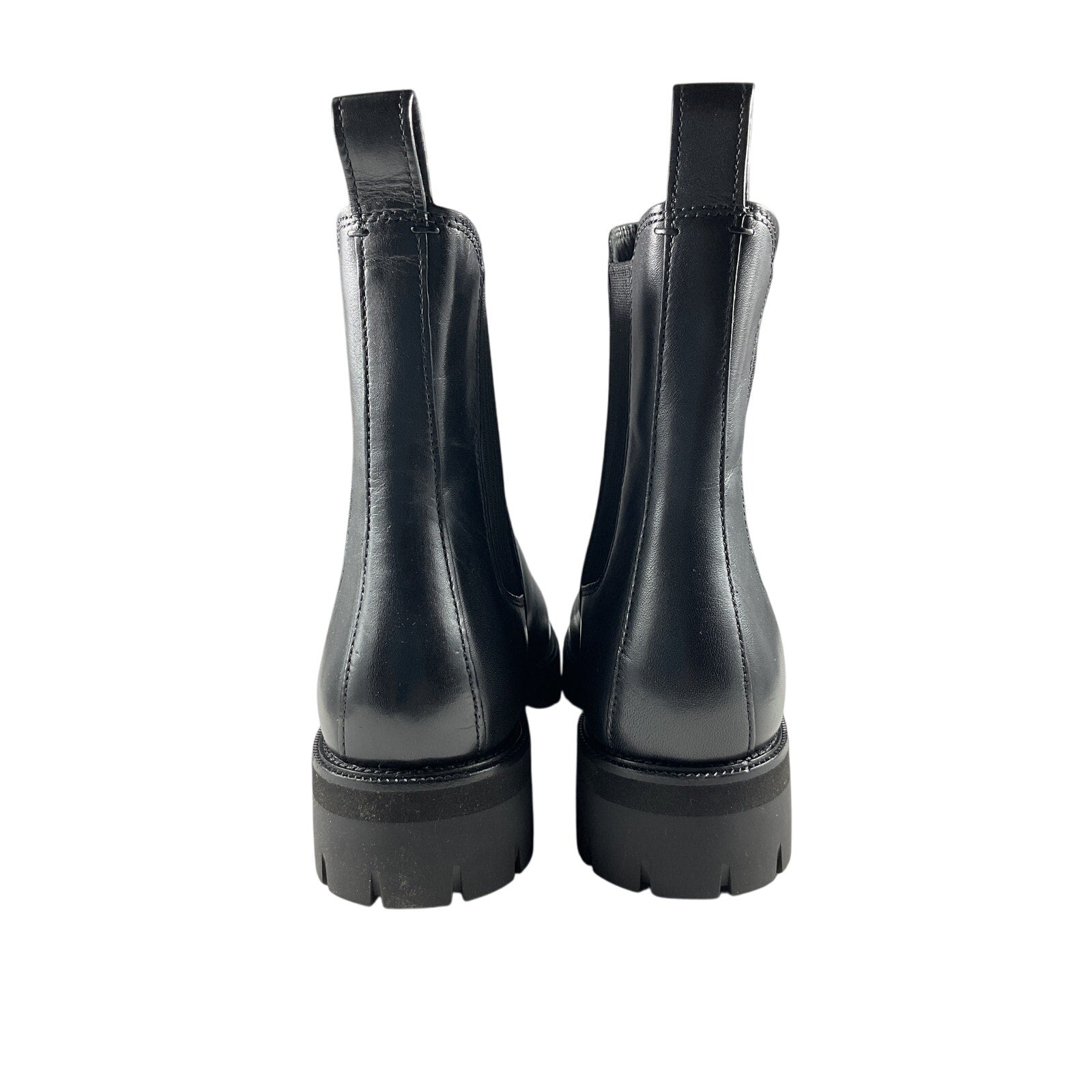 Rag & Bone 'Corey' Black Leather Chelsea Boots Size 11