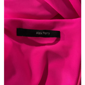 Alex Perry Twist Detail Pink Barett Minidress Size AU 12 / US 8