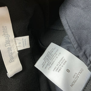 Favorite Daughter Pleated Black Petite Trousers Size 0