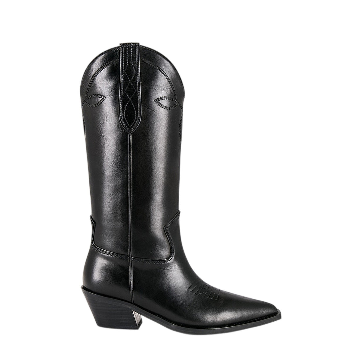 Alias Mae Sleek Black Finley Boots Size 37 EU / US 7