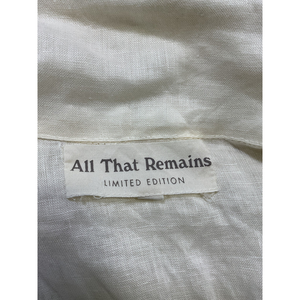 All That Remains 'Beatrice' White Patchwork Shirt Size 8