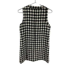 Reformation Checked Multicolor Tropez Dress Size 4