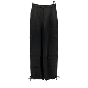 Nicholas Utilitarian Black Nori Pants Size 2