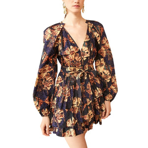 Ulla Johnson Floral Lupine Miranda Mini Dress Size 8
